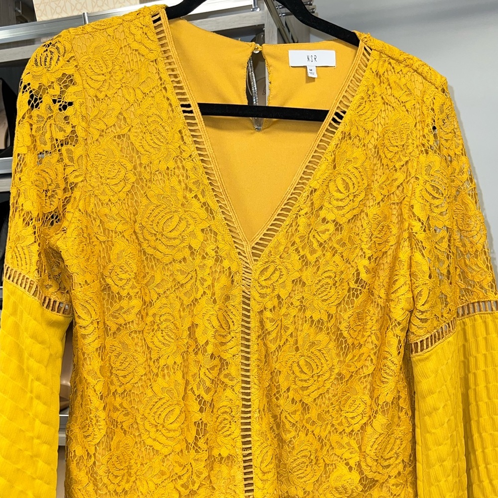 NSR Mustard Blouse